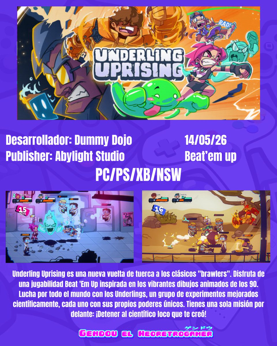 Gendou el Neoretrogamer tweet media