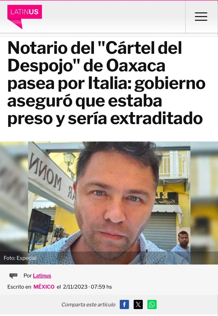 herbe_gcm's tweet photo. @latinus_us ¿Y cuando se deslinda de Jorge Merlo? Ya son casi 6 años evitando el tema @alejandromurat. #CartelDelDespojo. https://t.co/1HhztaG94j