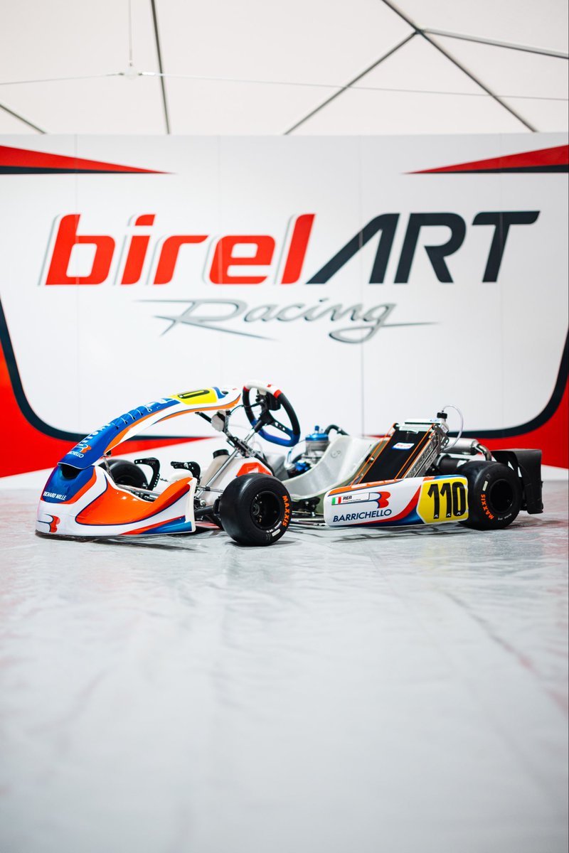 BirelART's tweet photo. The Barrichello Kart journey continues, with the first races already completed! As always, details make the difference, and they will be the key in this new adventure on some of the best tracks in Europe.
#Birelart #BarrichelloKart 🔴🔵 https://t.co/ldyWgYrlDR