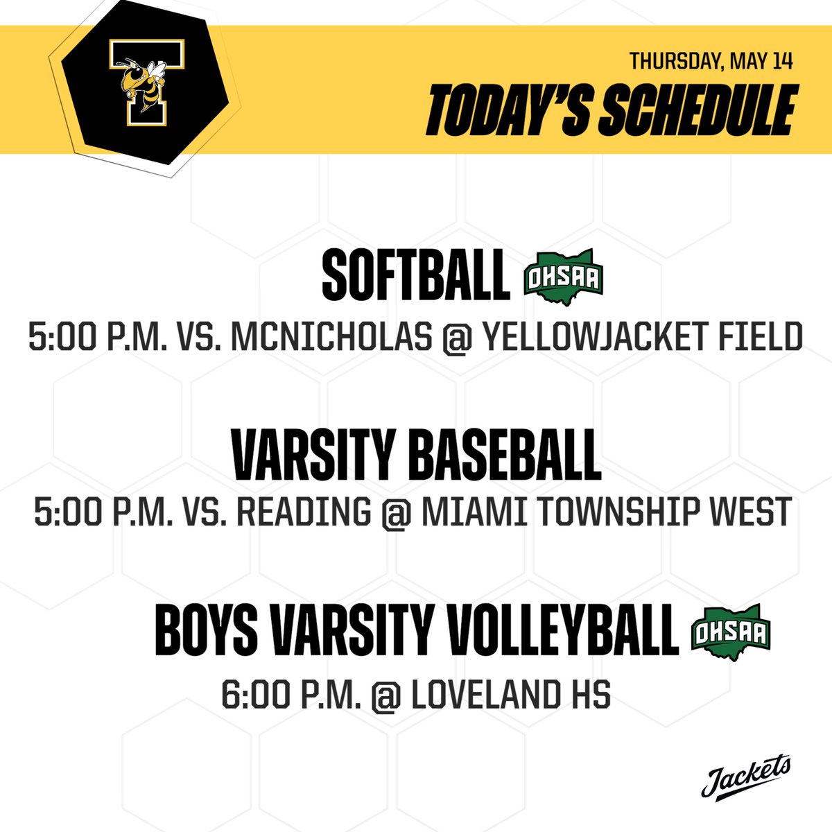 Taylor Yellowjackets Athletics tweet media