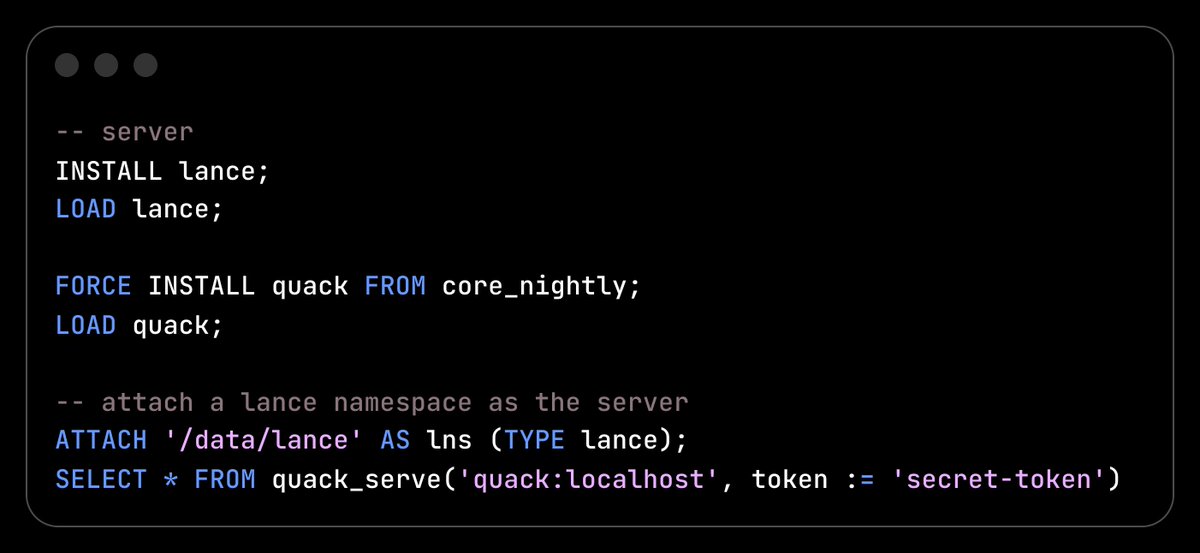 LanceDB tweet media
