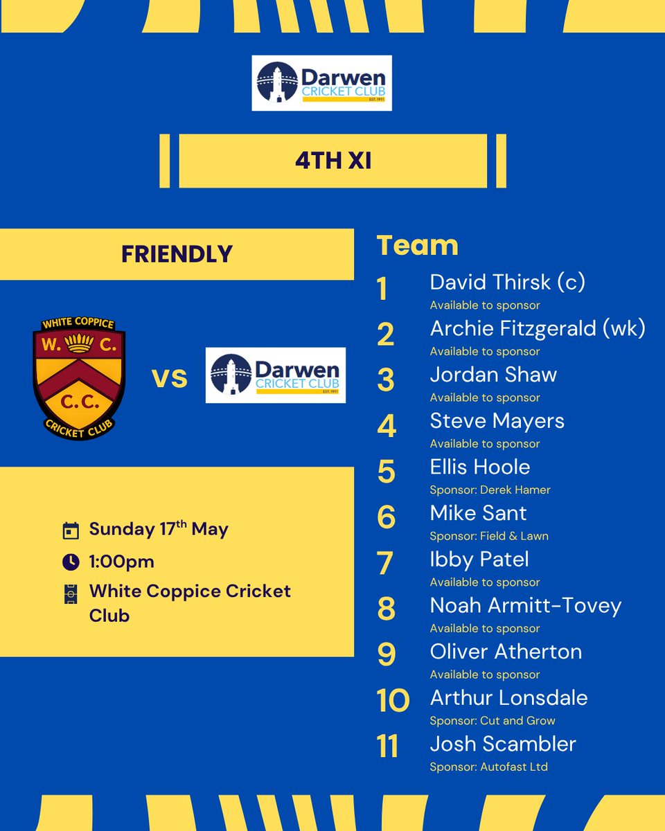 Darwen Cricket Club tweet media