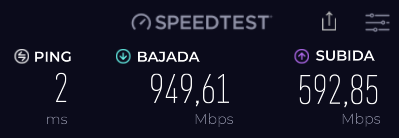tebanrhcp's tweet photo. .@pepephone llevo desde el 24/04 intentando que me corrijan la velocidad de subida de 600mb a 1GB, que es lo que tengo contratado. Varias incidencias abiertas, 8 técnicos vía telefónica, 2 técnicos en domicilio y absolutamente nadie da con el error, cierran el parte y todo igual. https://t.co/MMkQQGRUHC