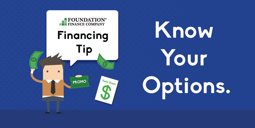foundationloans's tweet photo. What interest rates can you offer? Are special promotions available? How long are the payment terms? Knowing what you can offer makes the financing process smoother. If you have questions, contact our dealer services team.

855-241-0024 ext. 5012
sales@foundationfinance.com https://t.co/zgpj8g3ajh