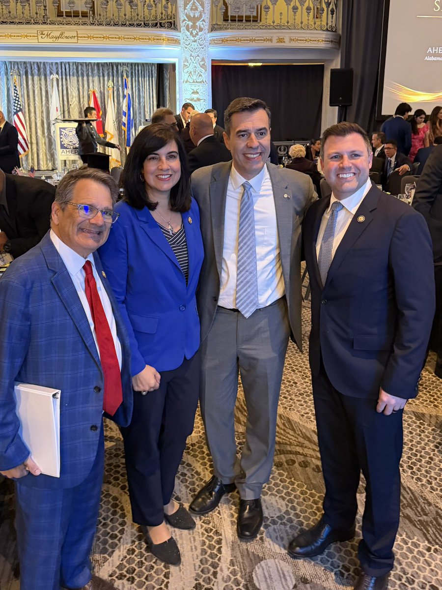 RepNicole's tweet photo. We were happy to welcome Greek Americans from New York and around the country to Washington for AHEPA’s annual visit to the Capitol. This week the House Foreign Affairs Committee also passes legislation i cosponsored to improve military preparedness and training between the USA & Greece.