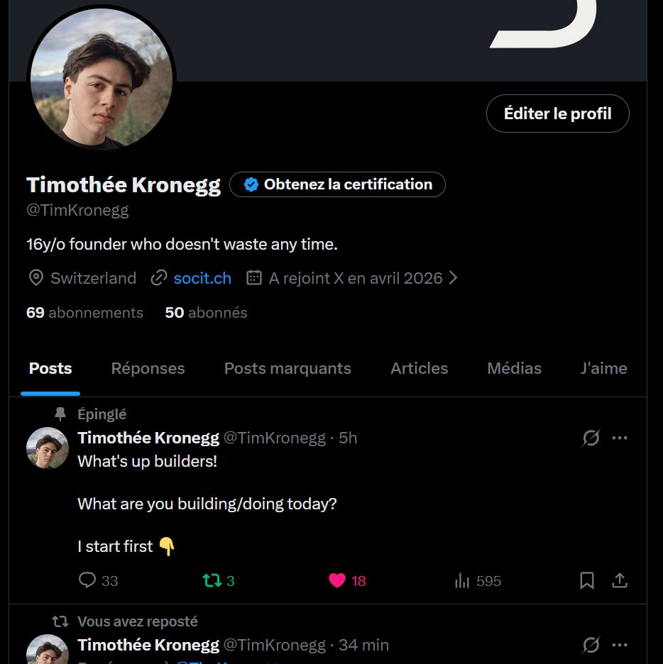Timothée Kronegg tweet media