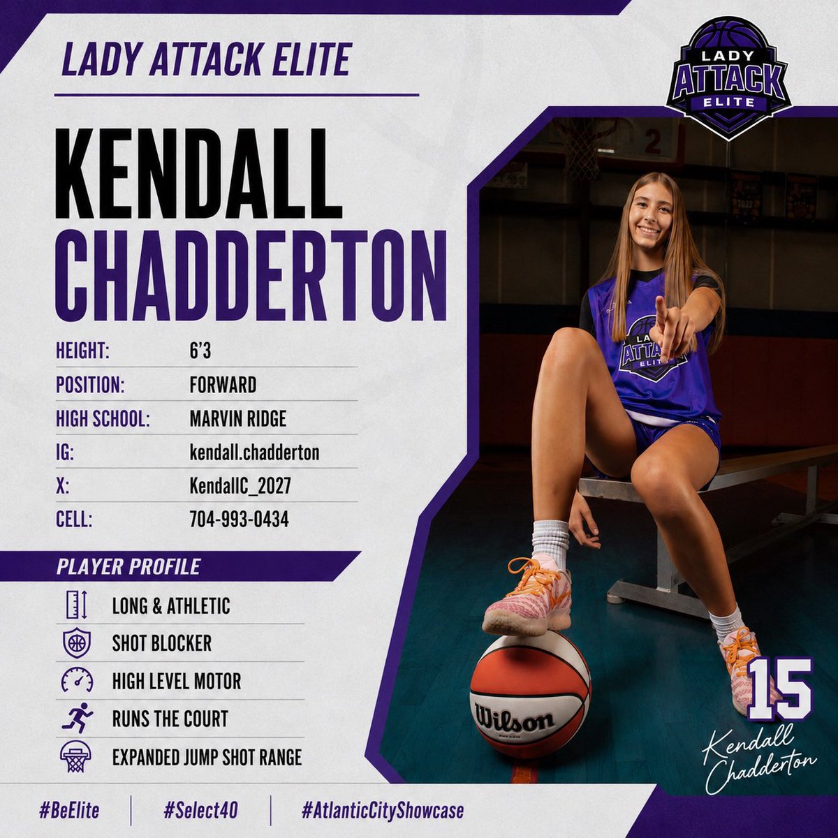 LADYATTACKELITE's tweet photo. College Coaches Tap In🚰
Kendall Chadderton ⬇️

@KendallC_2027 @LADYATTACKELITE @SelectEventsBB @Assist_U_ @FOPBasketball @JoshParcell 

#BeElite
#SelectEvents
#ACShowcase https://t.co/ralkvTknqv