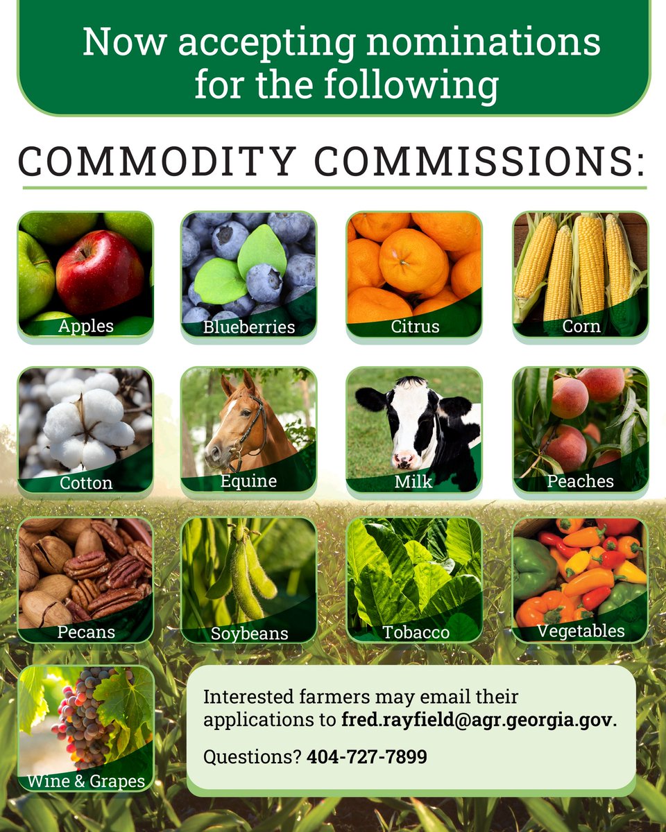 Georgia Agriculture Commissioner Tyler Harper tweet media