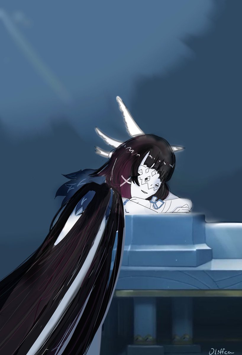 Oliffca's tweet photo. #Columbina #genshinart #Snezhnaya
XD https://t.co/b5w4QMMBqz