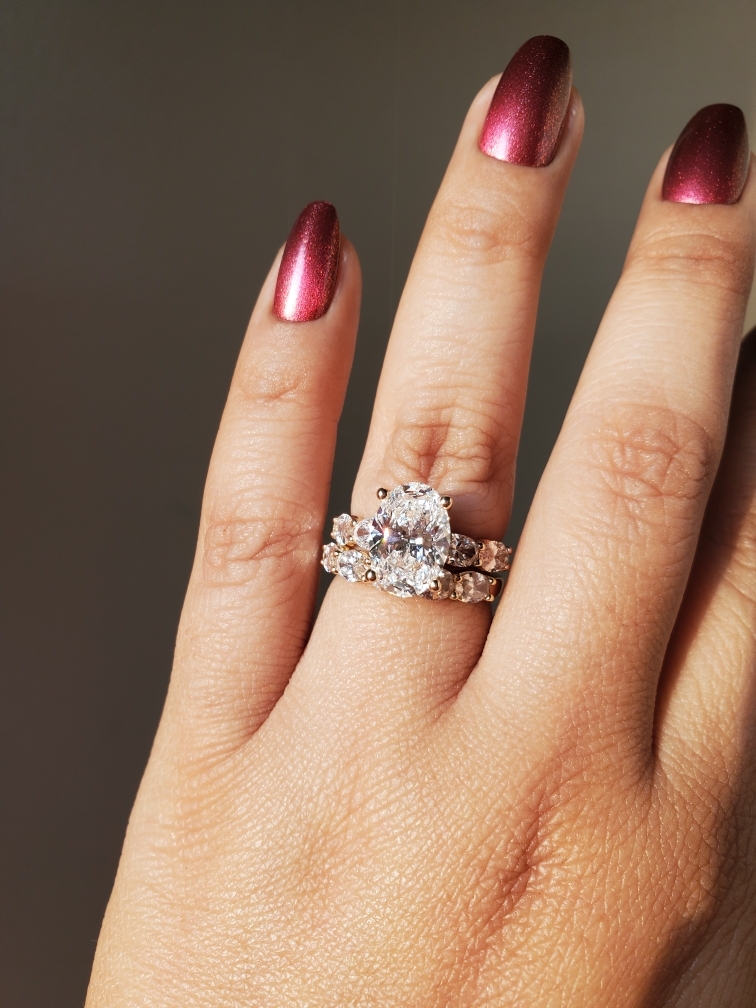 rarecarat's tweet photo. Made for one person and one person only. 💍🌹
Joshua's custom Rare Carat ring with an oval diamond was always meant to be with their bride. We love how this turned out!
#EngagementRings #CustomRing https://t.co/YrBGMxkxAM