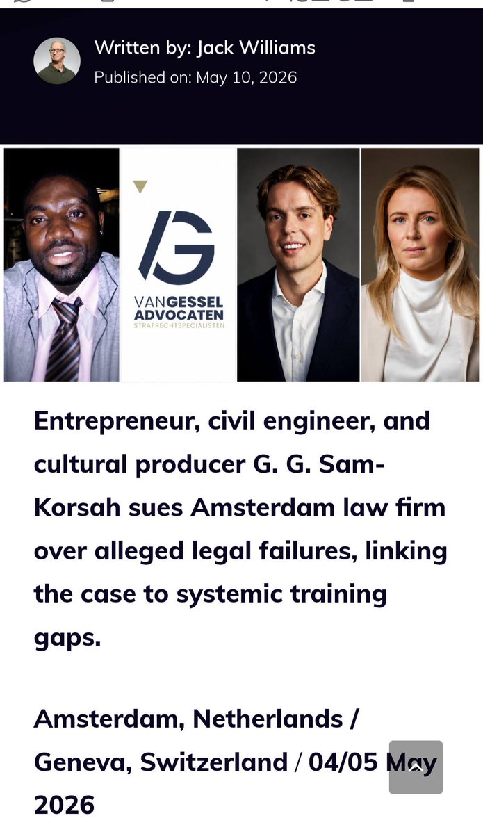 Justice4g_org's tweet photo. Thank you THEVERMILLION for giving my story a voice and bringing attention to the matter. Your support and willingness to highlight the issue is truly appreciated. 📷 Link: https://t.co/4NFxKAfHbs @latimes @EuropeanUnews @politico @AJEnglish @DeutscheWelle @dw_francais https://t.co/Vtxoq0O4wa