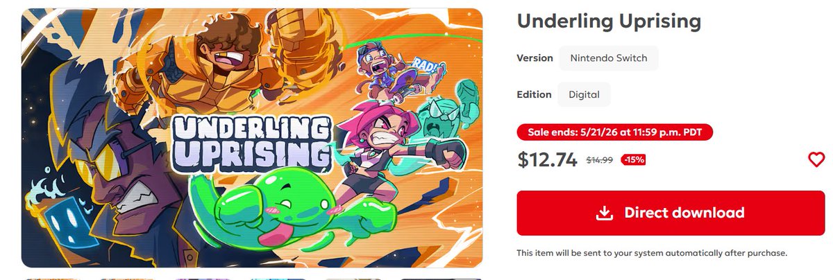 Underling Uprising 🤜 Wishlist now! tweet media