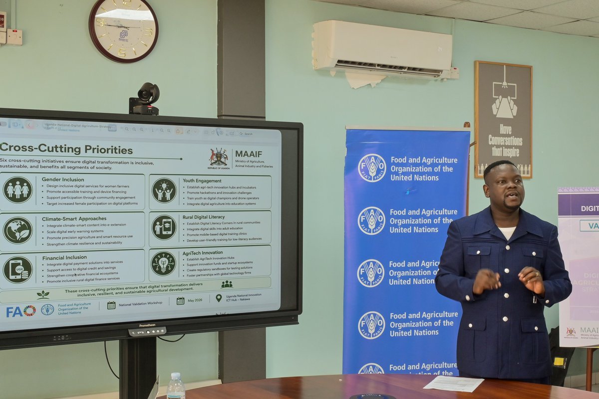 FAO in Uganda tweet media