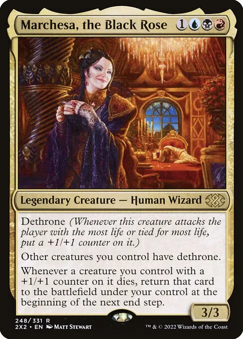 JM_Weber's tweet photo. @TolarianCollege My Favorite commander is Marchesa, The Black Rose. I've been working on her for a long time. I've been trying to stick to the artifact theme with the modular artifact creatures. I would love some suggestions. 
https://t.co/E5oXu5jKpR https://t.co/kvhx6gSwXi