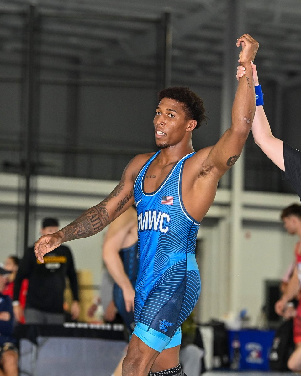 CycloneWR's tweet photo. David Carr and Coby Merrill are both into the semifinals at the World Team Trials Challenge.

Semifinals set for 3 p.m. (CT) on @FloWrestling 

🌪️🚨🌪️ https://t.co/6V2XEYaeUL