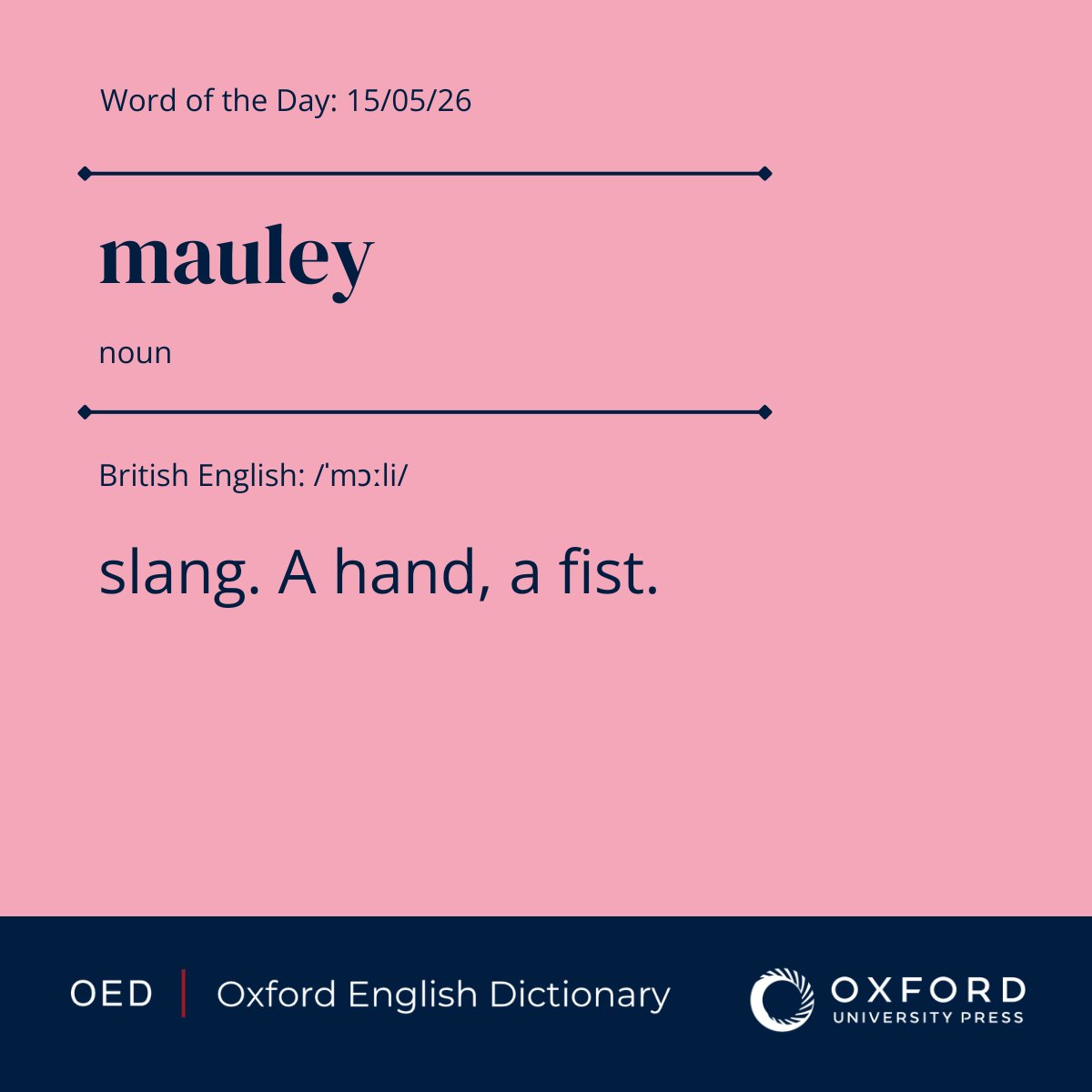 The OED tweet media