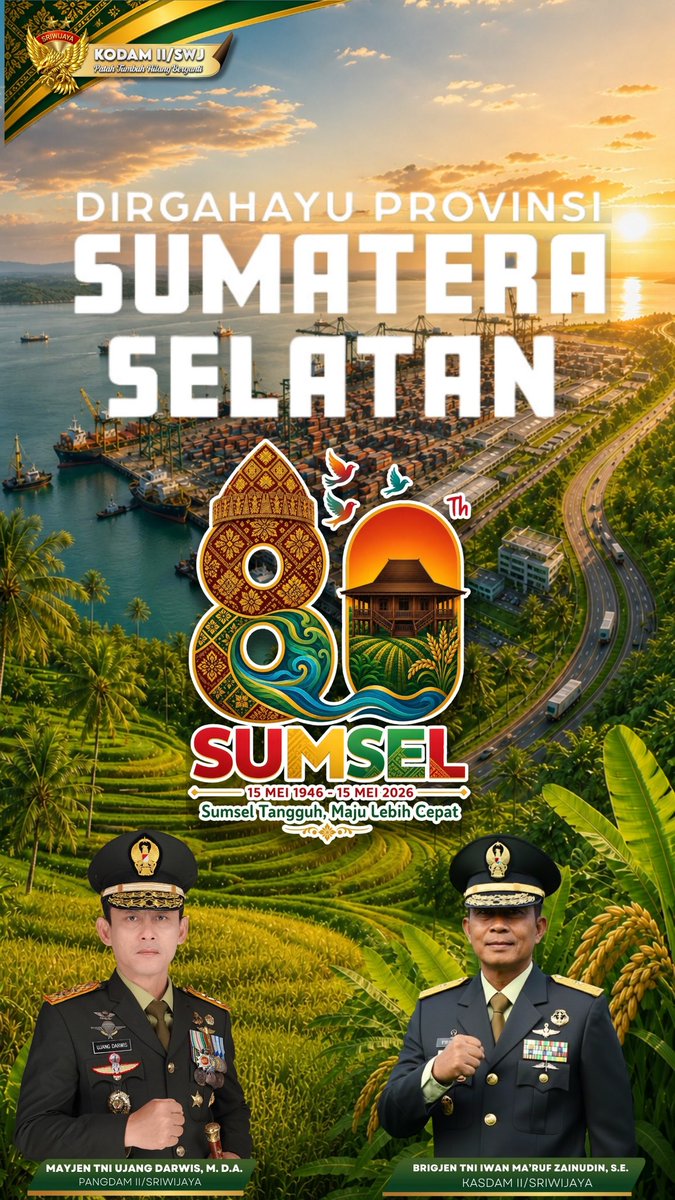 Kodam II/Sriwijaya tweet media