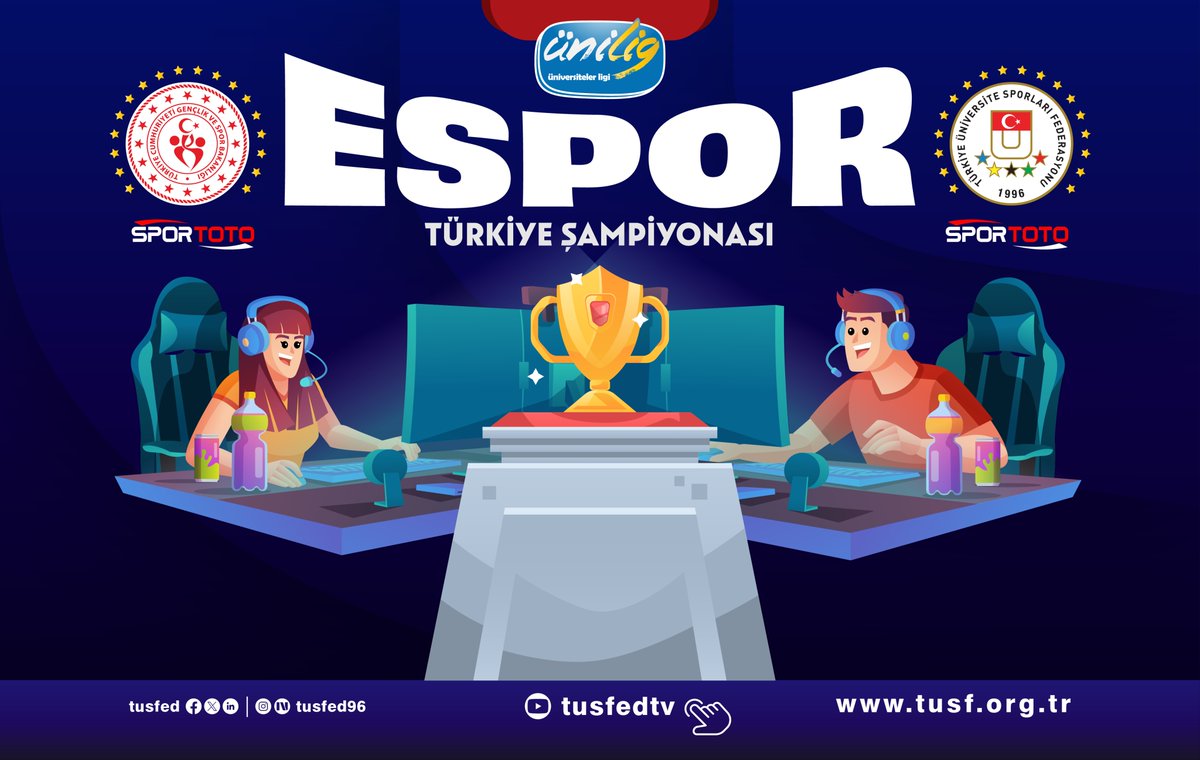 Türkiye Üniversite Sporları Federasyonu tweet media