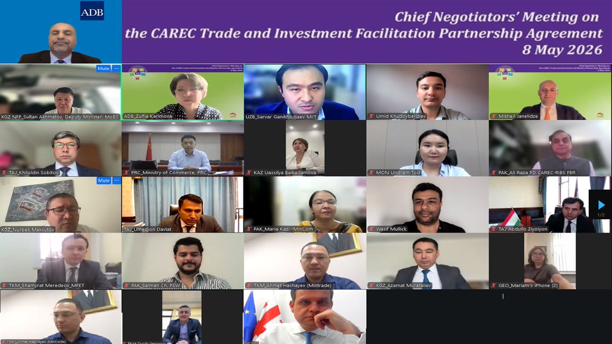 CAREC Program tweet media