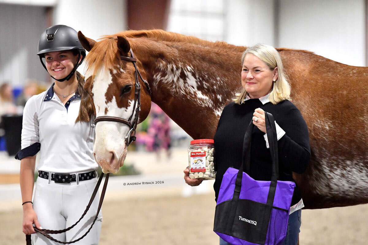 APHAnews's tweet photo. 𝐏𝐚𝐫𝐭𝐲𝐧 𝐎𝐯𝐞𝐫𝐭𝐢𝐦𝐞 has been named Most Valuable Paint at the 2026 IEA Dressage National Finals. 👏

🔗 https://t.co/IraKQyyV51

📸: Andrew Ryback Photography, courtesy IEA - Interscholastic Equestrian Association

#MarkedForGreatness | #APHA | #PaintHorse https://t.co/HLezLpW1ng