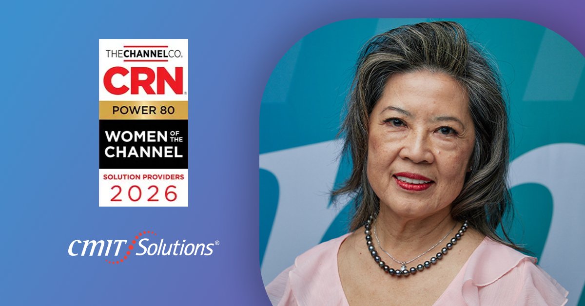 cmitsolutions's tweet photo. 🎉 Congrats to @MaitjianWelke of @CMITSWSV for being named to CRN’s 2026 Women of the Channel list for the 10th consecutive year! Her leadership continues to drive innovation in managed IT, cybersecurity, and AI. Learn more: https://t.co/TmGSFtLnw5 #WomenOfTheChannel #WomenInTech https://t.co/RMXVbsVV0c
