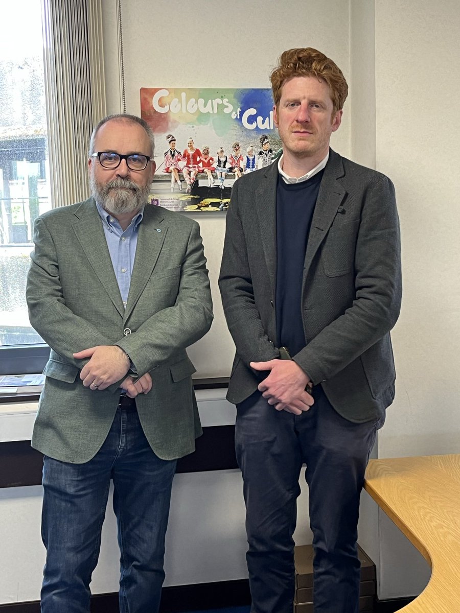 _cusubt's tweet photo. Thanks to @MatthewOToole2 for visiting today to discuss the establishment of the office, the future work planned and the various challenges as a new public body in Northern Ireland. https://t.co/1FOlkRRB58