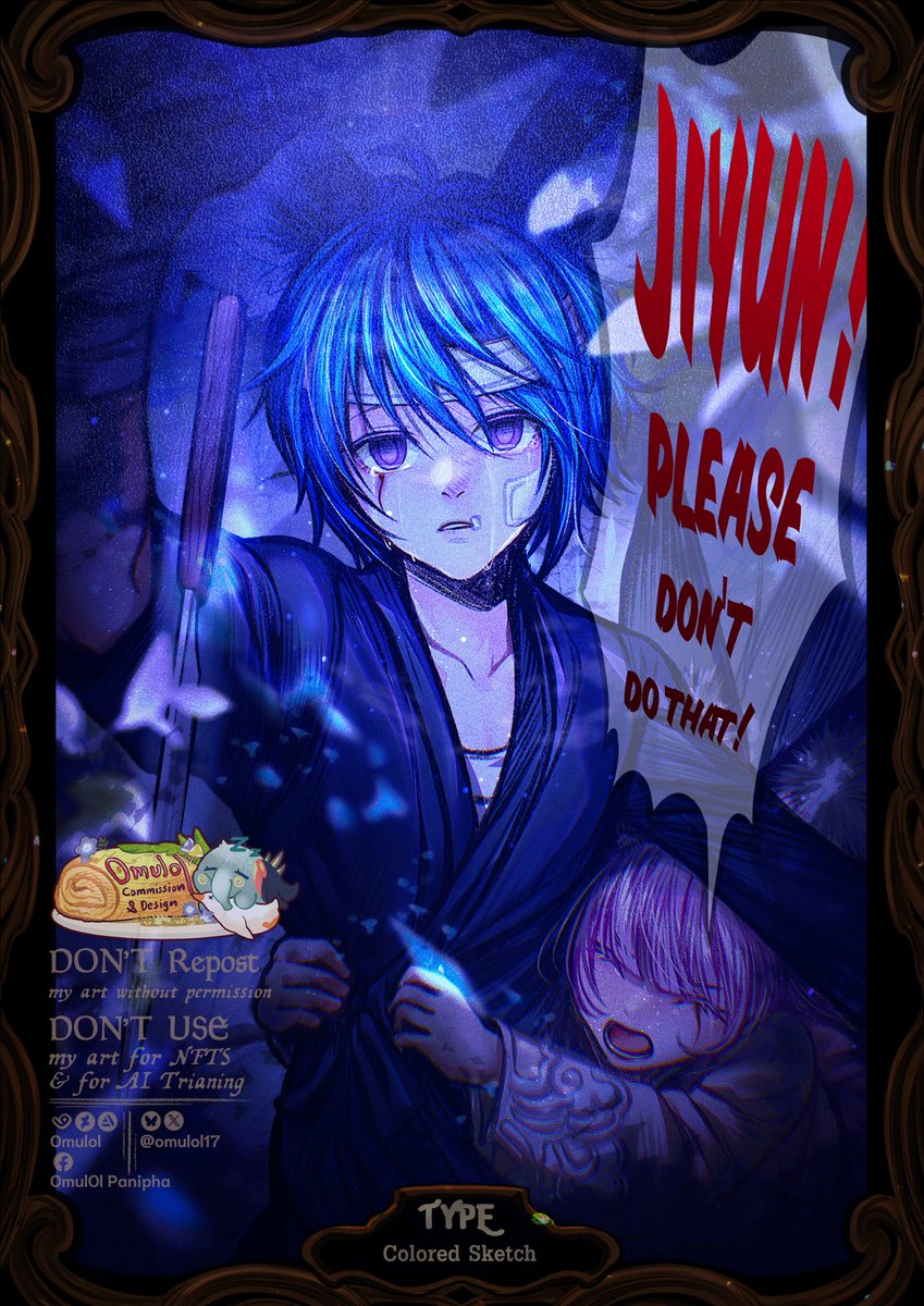 omulol17's tweet photo. #commission #illustration for @DarkWhitewest 
Who wants Drama---, Thank you so much !

Feel free to DM for CMS 🙏👀

#digitalart #BNS #BladeAndSoul #Lynn https://t.co/p9WoiJmn1l