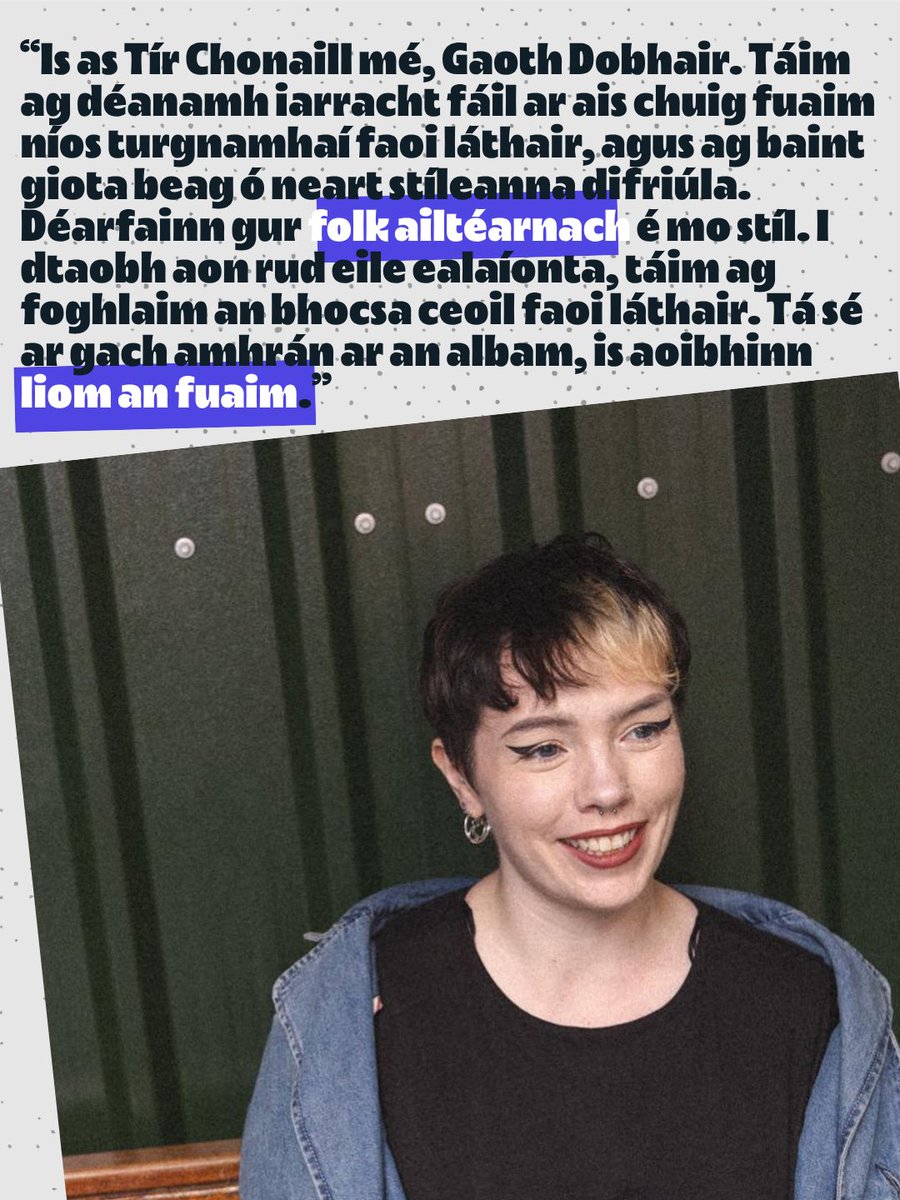 nosanseo's tweet photo. An gcluineann tú an macalla álainn sin? Beidh Eve Belle ag seinm ag ⭐️Gradaim NÓS 2026⭐️ #GNÓS26

Faigh ticéad ar Eventbrite: https://t.co/S8SLMdKmFc

GRADAIM NÓS 2026 | Black Box, Béal Feirste | 16.05.26 https://t.co/Zj8wP26PL4
