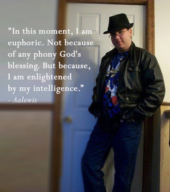 BiggestJefe's tweet photo. @MikeyNohMore Also Atheism online got no scoped by a hat and a quote https://t.co/sIUP0LLkUm