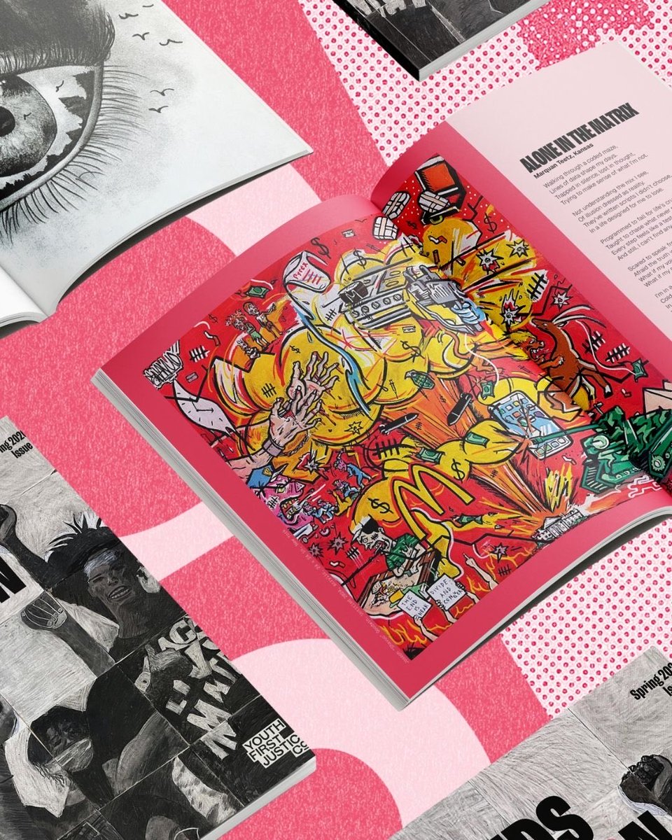CareNotControl's tweet photo. Philly, the No Kids In Prison magazine is here! Original art &amp; writing, editorial curation, magazine production and distribution all led by directly impacted young people. DM us today to get your copy and join the conversation about why youth need care, not cages. https://t.co/ZYaPoTeHpx