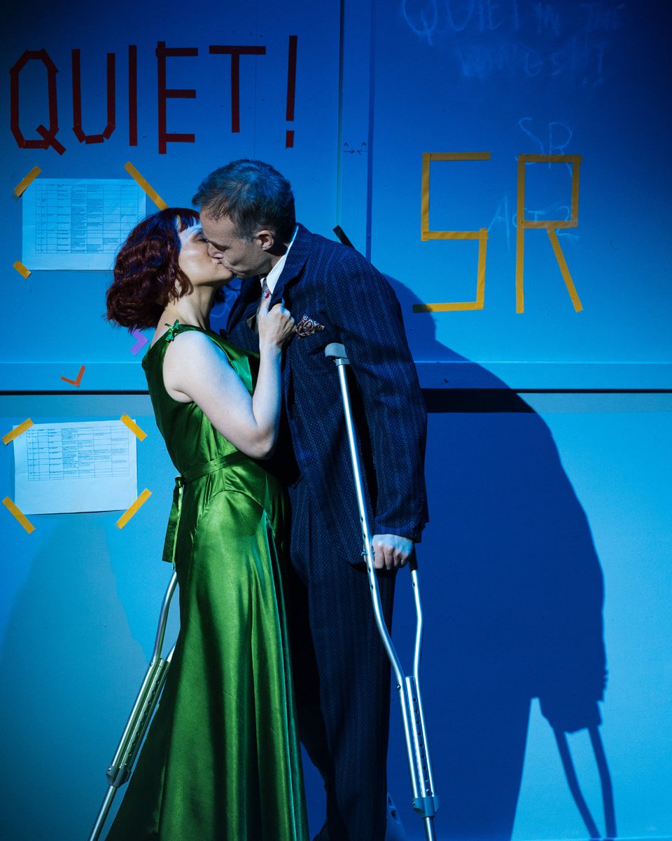Hamps_Theatre's tweet photo. It's press night for Stage Kiss and here's your first look at the production 💋

Break a leg to the entire company! 👏

📸Helen Murray https://t.co/R9luI6hm4K