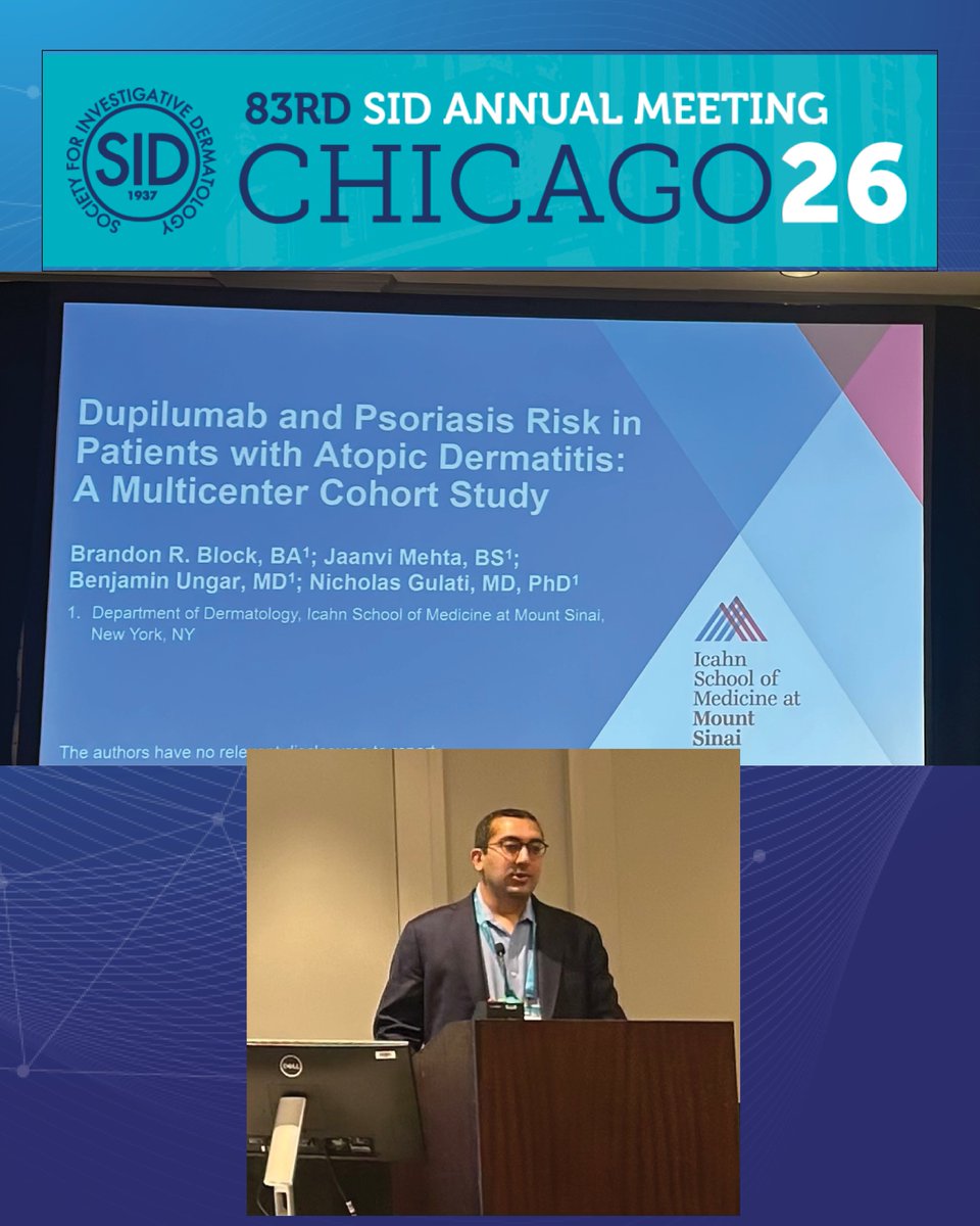 Mount Sinai Dermatology tweet media