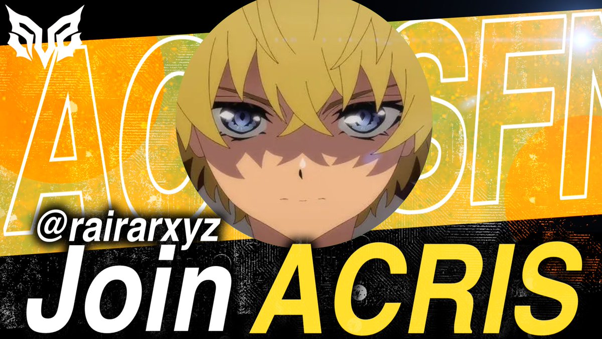 Acris | ALEST tweet media