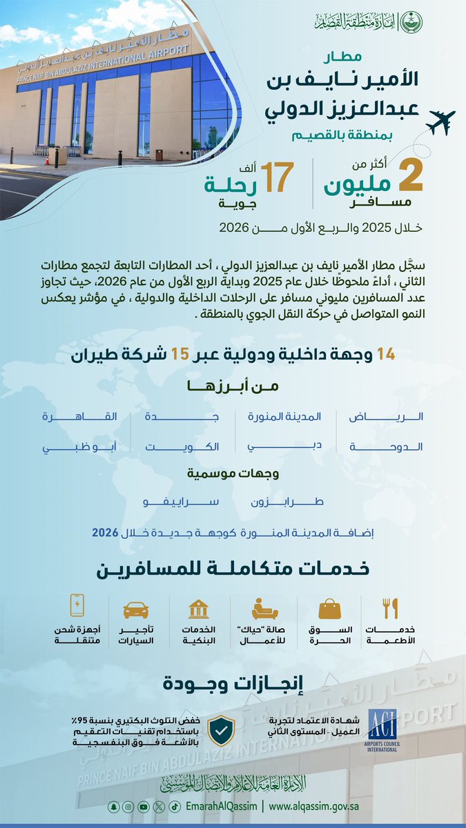 إمارة منطقة القصيم tweet media