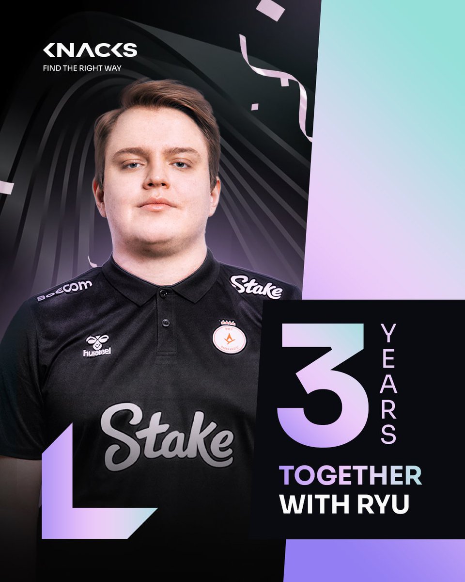 KnacksPro's tweet photo. Stability is the foundation of success 🛡️

Three years ago, @ryucsgo1 joined the Knacks… Today, he stands as a testament to what long-term development and the right branding can achieve in the server.

From a rising talent to a pillar of our agency, his journey has been defined by one principle of Find the right way. A true professional in every sense and a proud representative of the Lithuanian scene 🇱🇹

The path continues 🔥