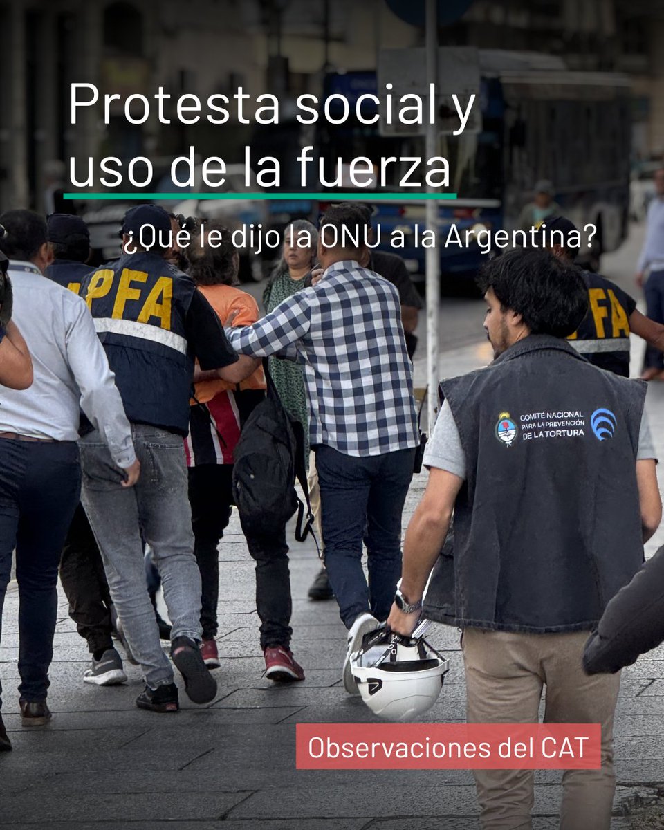 Comité Nacional para la Prevención de la Tortura tweet media