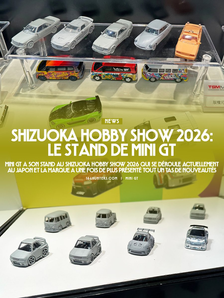🇫🇷 Shizuoka Hobby Show 2026: Le stand de Mini GT 🇯🇵 静岡ホビー