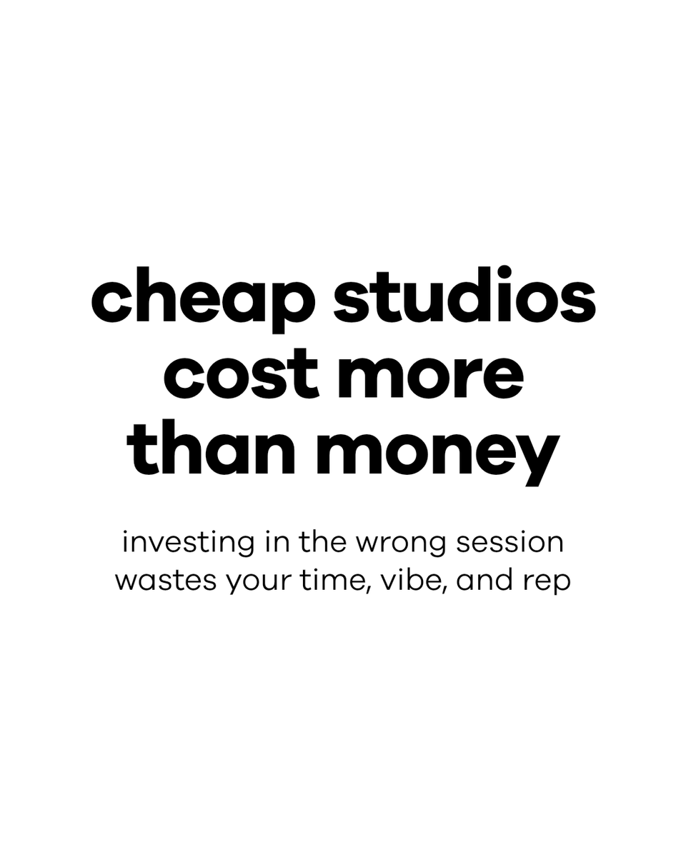 ZoomRecording's tweet photo. booking cheap sounds like a win until you hear your track still off

that 'bargain' session cost you more than dollars—it's your time, your vibe, your rep

invest where you level up, not where you settle #LosAngelesMusic #RnBLA #AfrobeatLA #ReggaetonLA #ProducerLA #MusicStudioLA https://t.co/rSOmaIJUas
