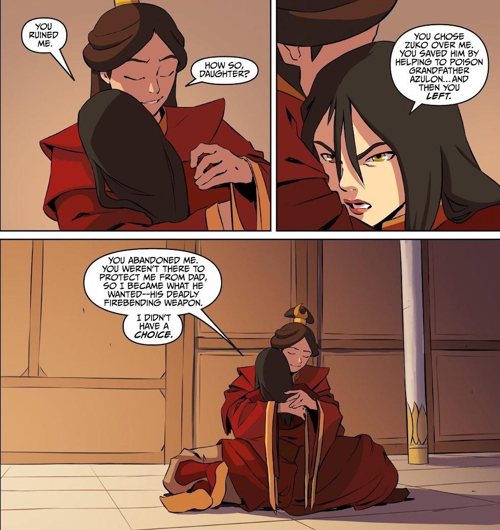 iamsasori_'s tweet photo. Was Azula just jealous of Zuko all along? https://t.co/o2D411Qlmb