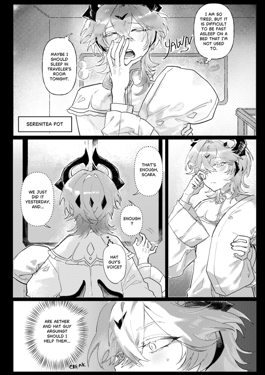 _yagisanshi's tweet photo. Teapot story pt. 1 from Yagi's March teatreon 😊
(2/5)

#scaraether #durither https://t.co/fqh0uJQnK8
