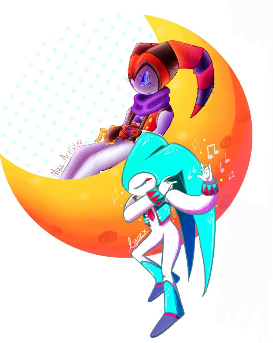 Old magma drawing 🥹 - ##NiGHTS #collab sillyss ---Credits