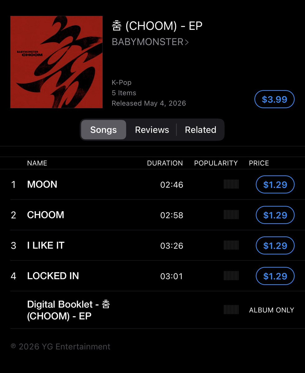 BABYMONSTER STREAMS tweet media