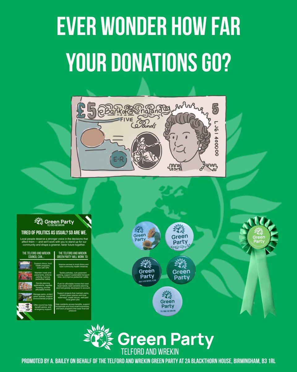 Telford & Wrekin Green Party tweet media
