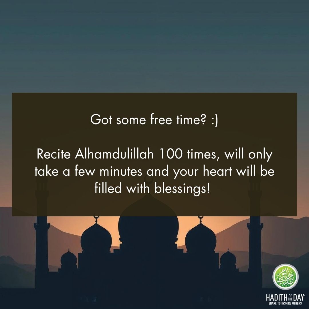 Hadith of the Day tweet media