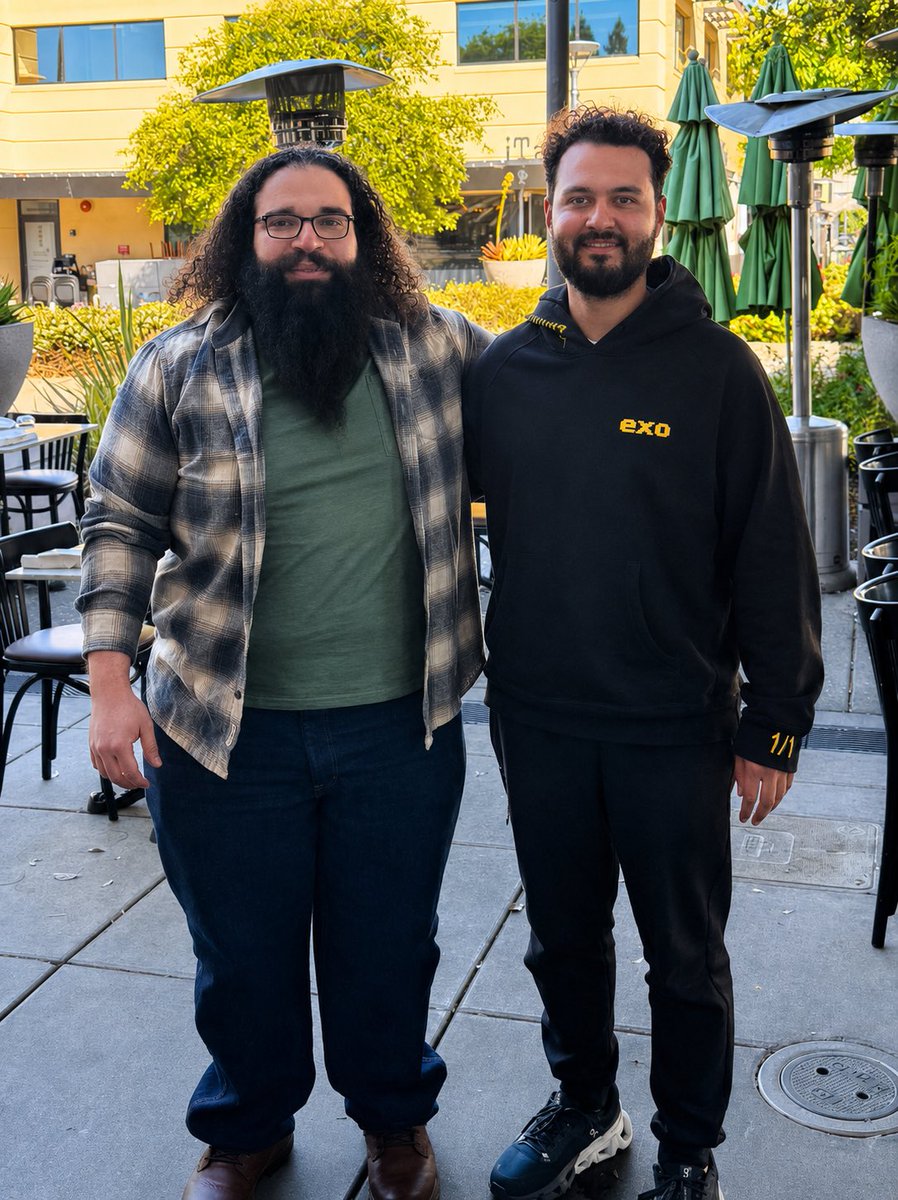 Caught up with the local AI legend @TheAhmadOsman in Palo Alto. One of ...