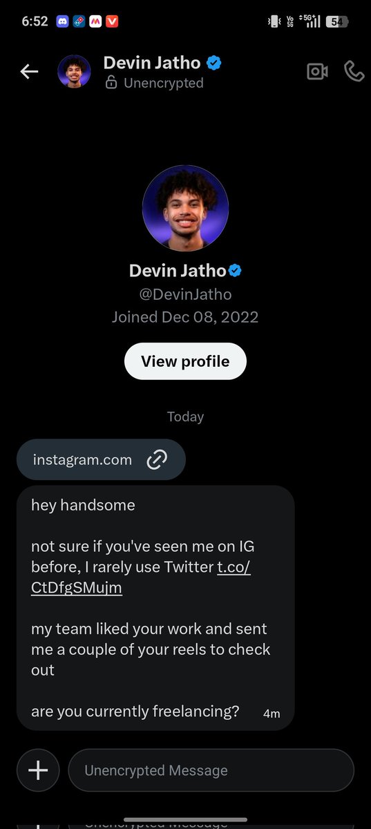 Afterpranav's tweet photo. When the best in the game hits you up 🤟 https://t.co/ZOldmOY1Cd