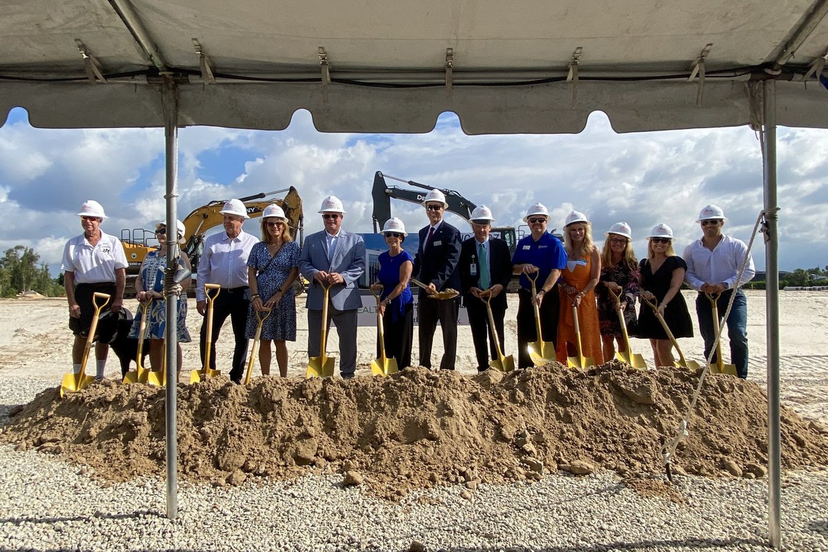 Lee_Health's tweet photo. We recently celebrated the groundbreaking of our new Pediatric Surgery Center &amp; Family Medicine Clinic! This is a major step forward for children’s healthcare in our growing region, made possible by the incredible power of philanthropy. https://t.co/9I7InUmEX4