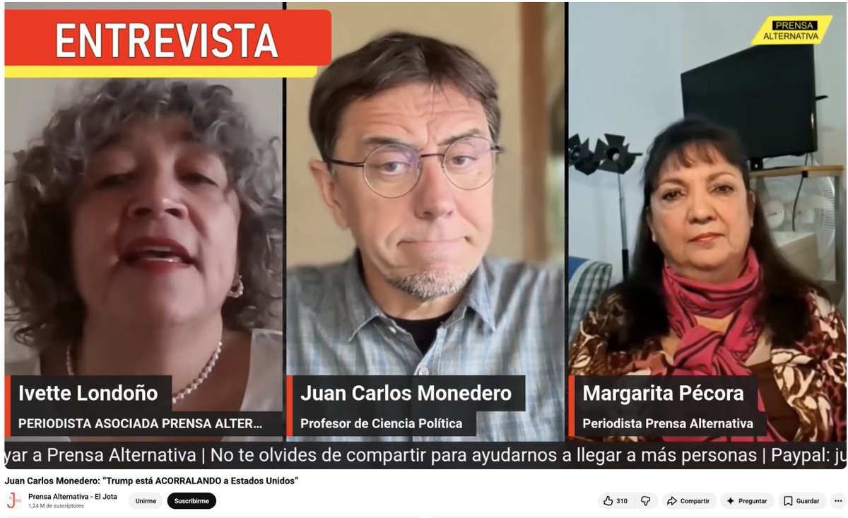 Juan Carlos Monedero tweet media
