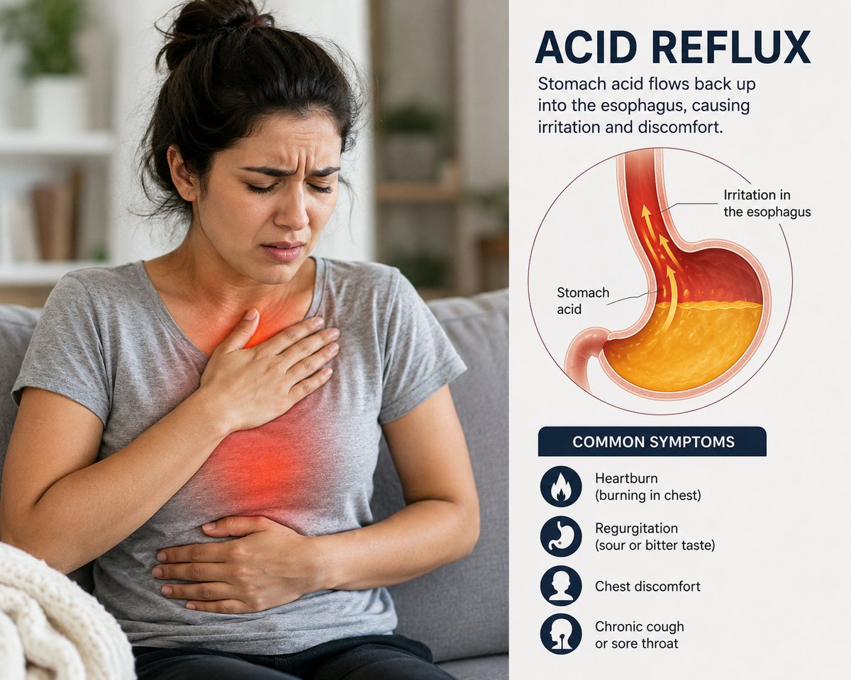 Acid Reflux is a common problem i see in my practice. Its a common