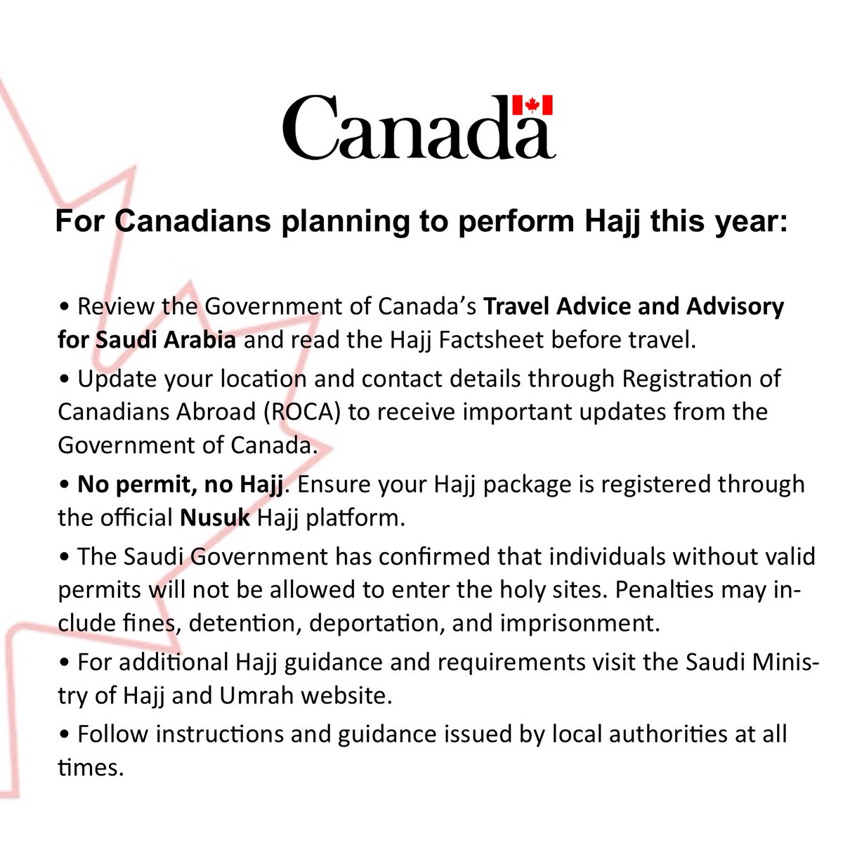 Canada in KSA tweet media